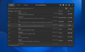 Scopri di più sull'articolo Arch Install Manager il gestore software che rende Arch Linux più semplice da usare