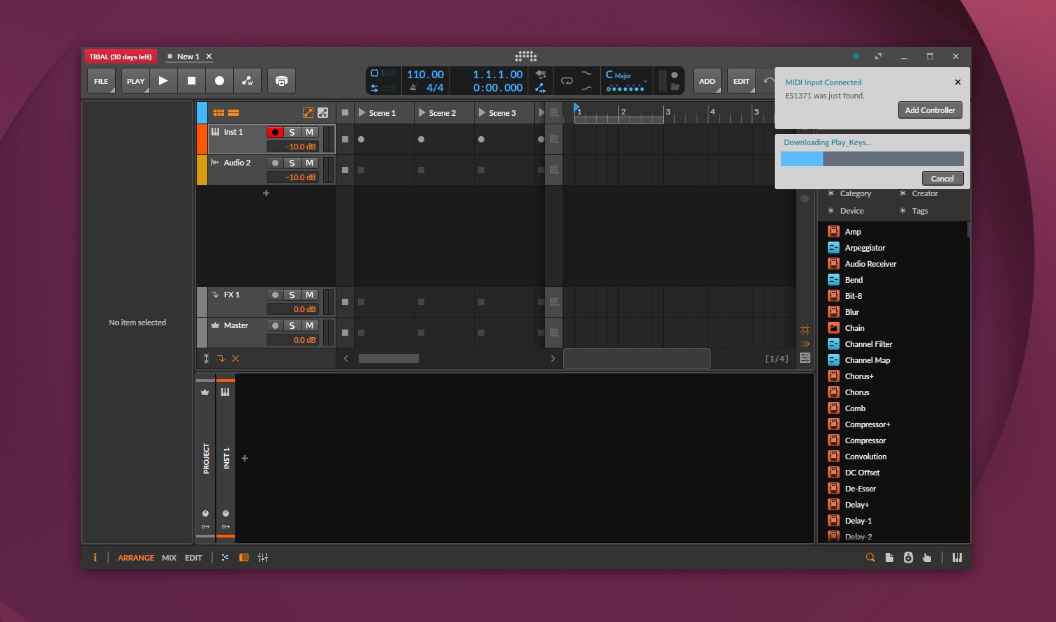 Scopri di più sull'articolo Bitwig Studio la workstation audio professionale per Linux
