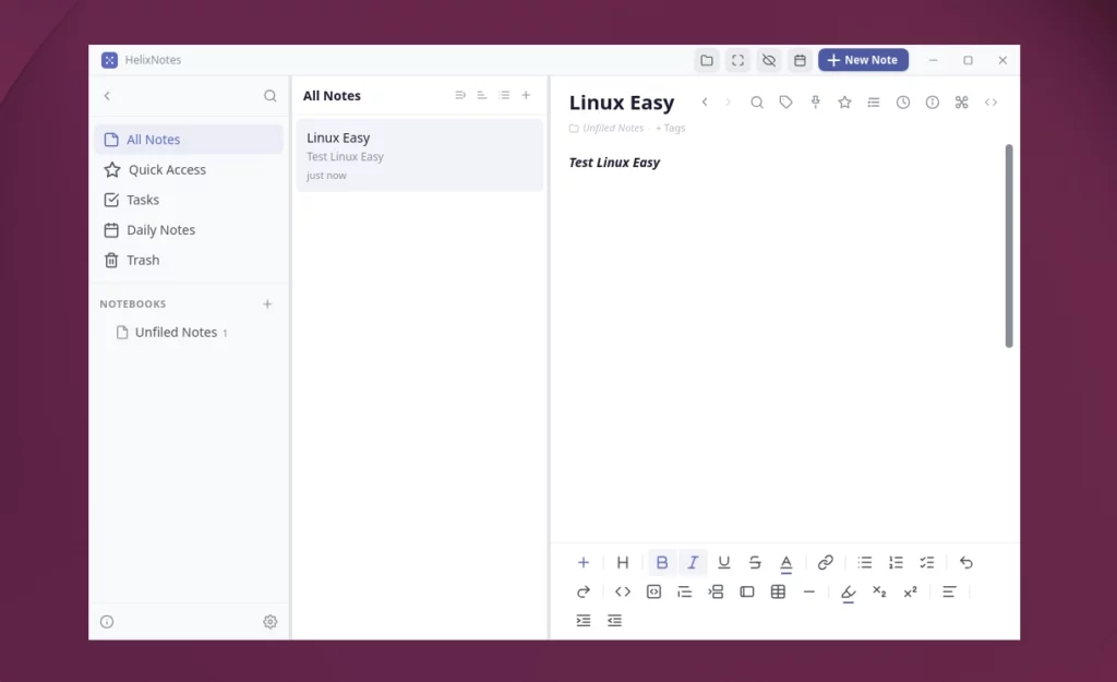 HelixNotes l'app open per gestire note Markdown in locale con Rust e Tauri