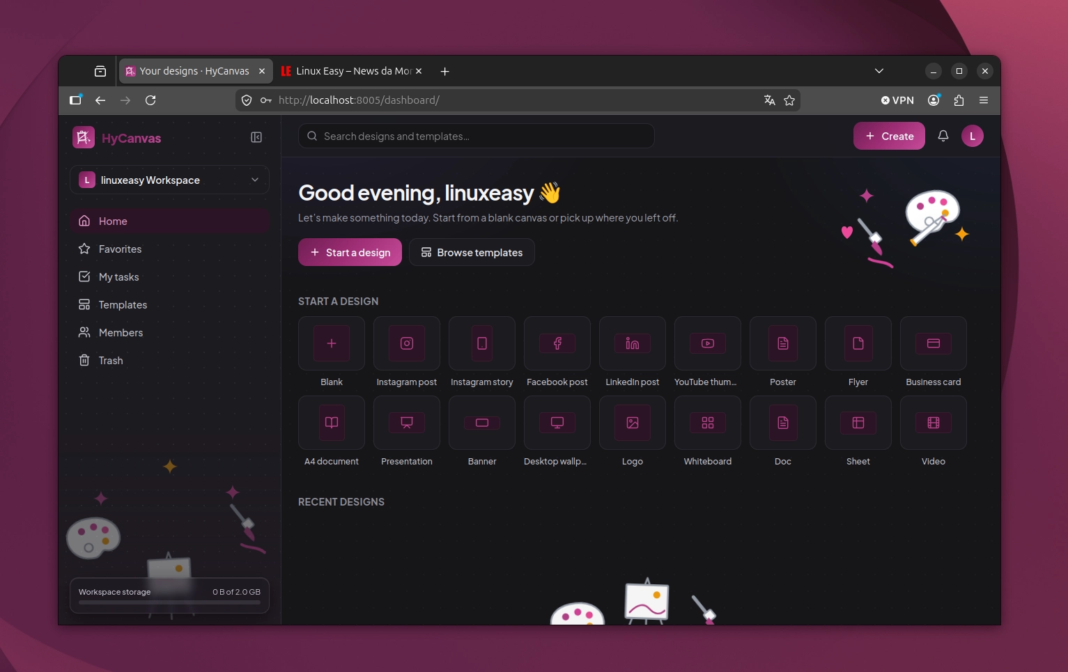 Scopri di più sull'articolo HyCanvas la Piattaforma di Design Self-Hostable Alternativa a Canva