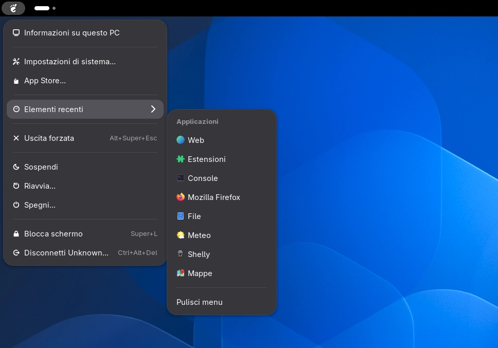 Scopri di più sull'articolo Kiwi Menu porta su GNOME un menu compatto ispirato a macOS