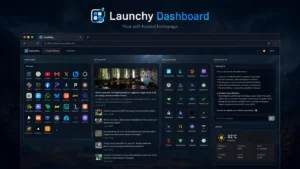 Scopri di più sull'articolo Launchy dashboard self-hosted per i tuoi bookmark e widget