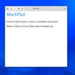 MarkPad editor Markdown GTK 3 per Linux senza webview