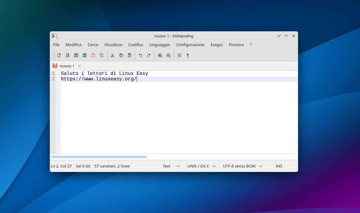 Scopri di più sull'articolo Notepadng il fork di Notepadqq che porta l’esperienza di Notepad++ su Linux