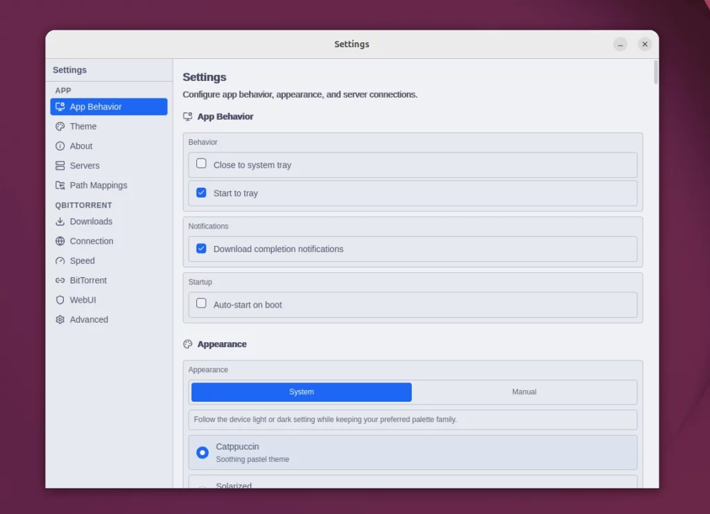 Taurent il client remoto open source per gestire qBittorrent