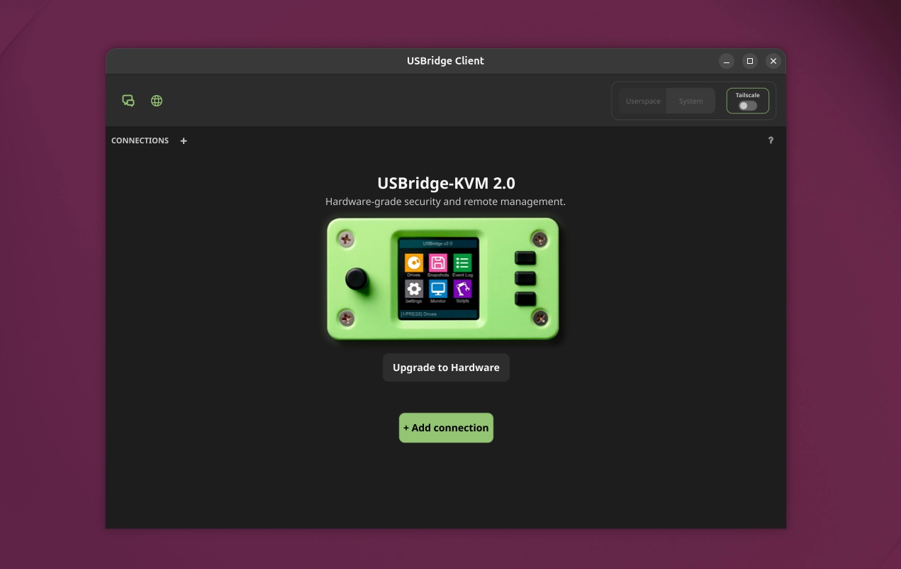 Scopri di più sull'articolo USBridge Remote unifica desktop remoto e gestione KVM in un’unica applicazione