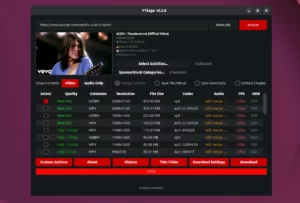 Scopri di più sull'articolo YTSage il downloader YouTube con interfaccia grafica intuitiva