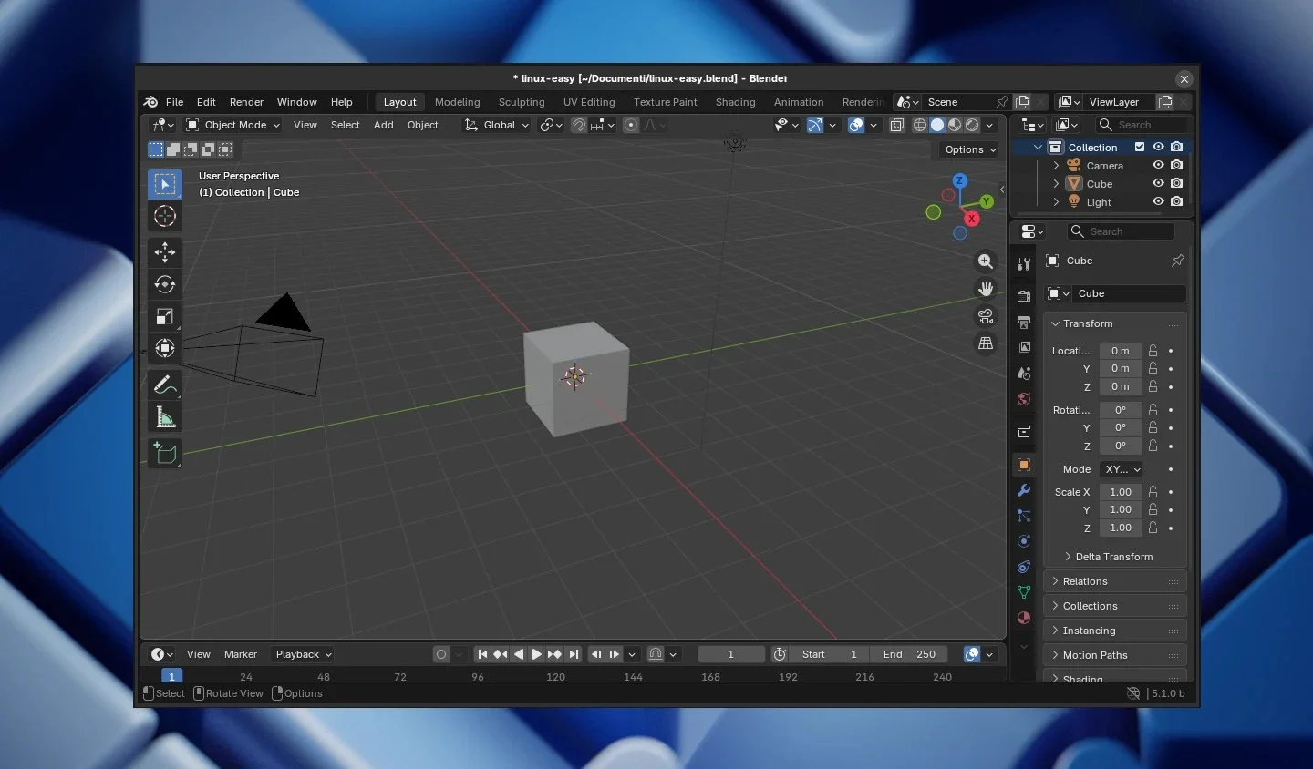 Scopri di più sull'articolo Blender 5.2 LTS disponibile con nuovi strumenti di modellazione e rendering più realistico