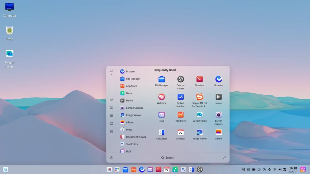 Deepin 25.2