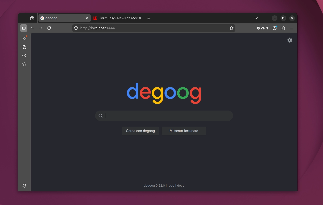 Scopri di più sull'articolo Degoog l’aggregatore self-hosted che unisce i risultati di più motori di ricerca