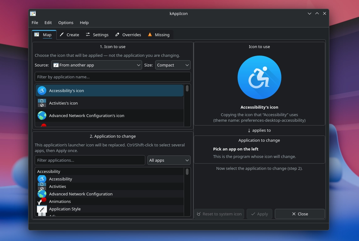 Scopri di più sull'articolo kAppIcon: personalizza le icone delle applicazioni su Linux senza modificare il tema