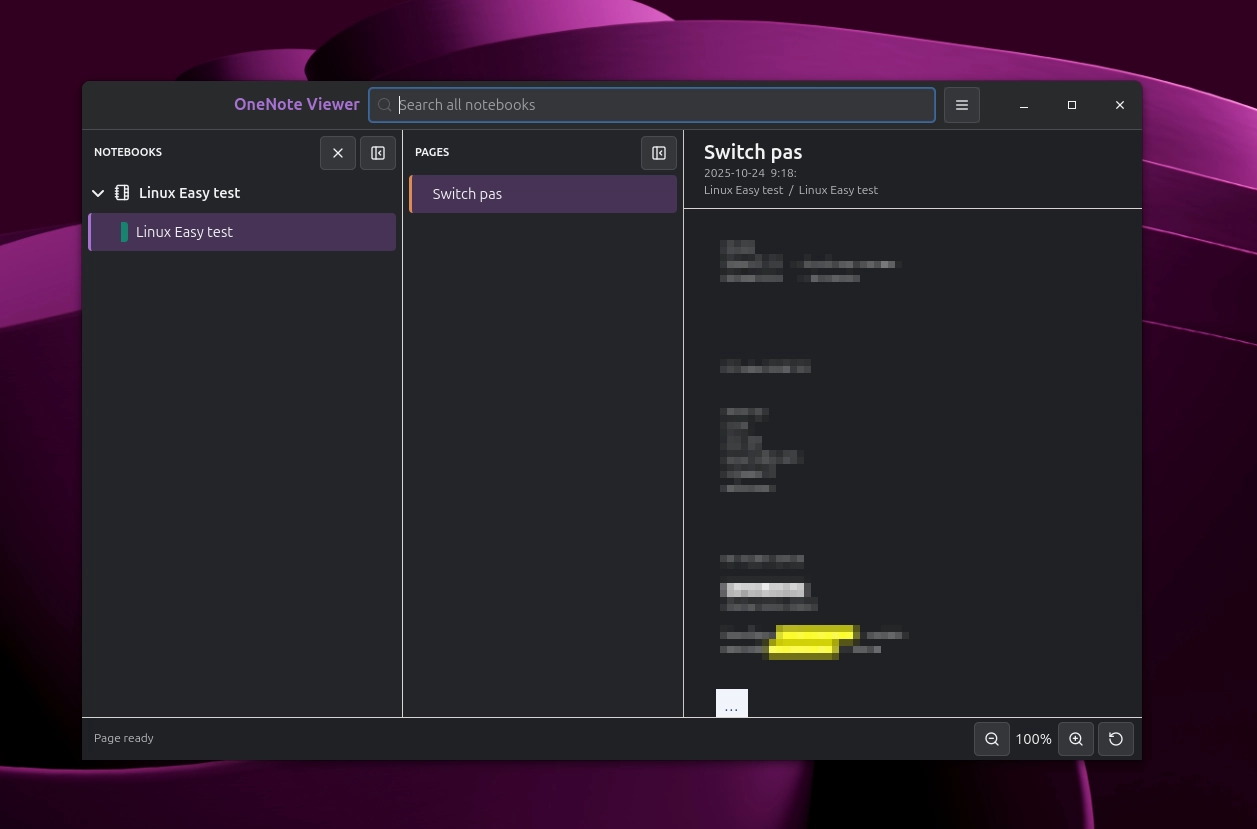 Scopri di più sull'articolo OneNote Viewer l’app Linux che apre i notebook Microsoft OneNote in modo nativo