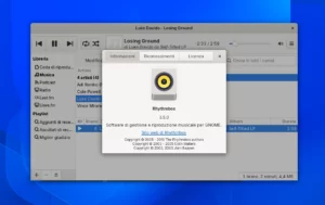 Scopri di più sull'articolo Rhythmbox 3.5.0 migliora audio, testi e podcast con un backend completamente rinnovato