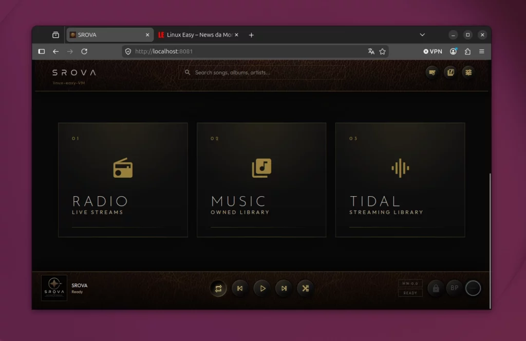 SROVA su Ubuntu Linux