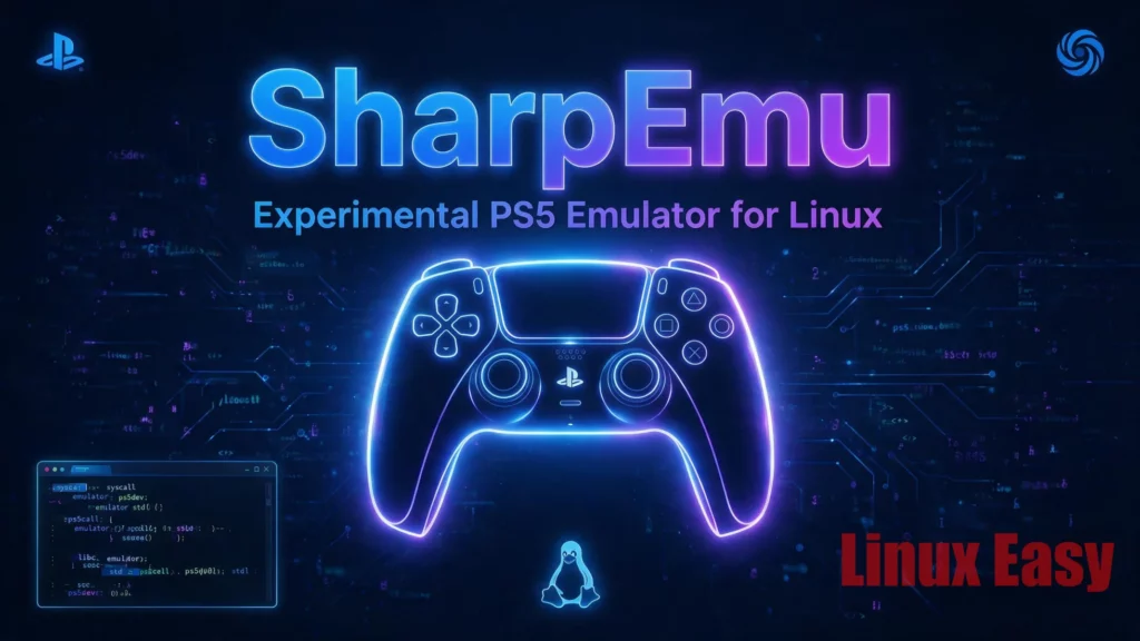 SharpEmu emulatore PlayStation 5 per Linux, Windows e Mac