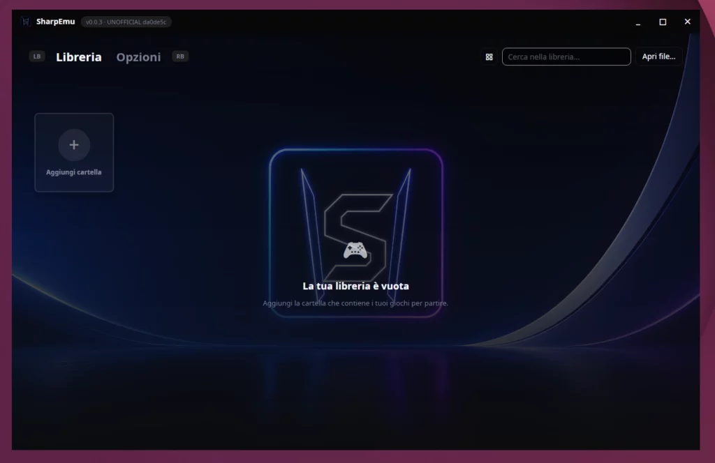SharpEmu su Ubuntu Linux