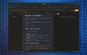 Scopri di più sull'articolo SoloMD 4.0 porta gli agenti AI direttamente nell’editor Markdown