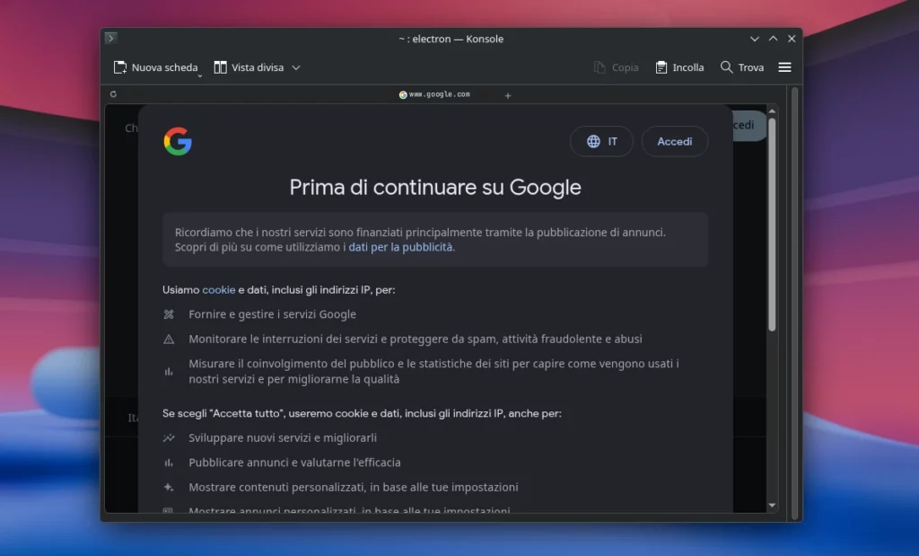 Terminal Browser su Linux
