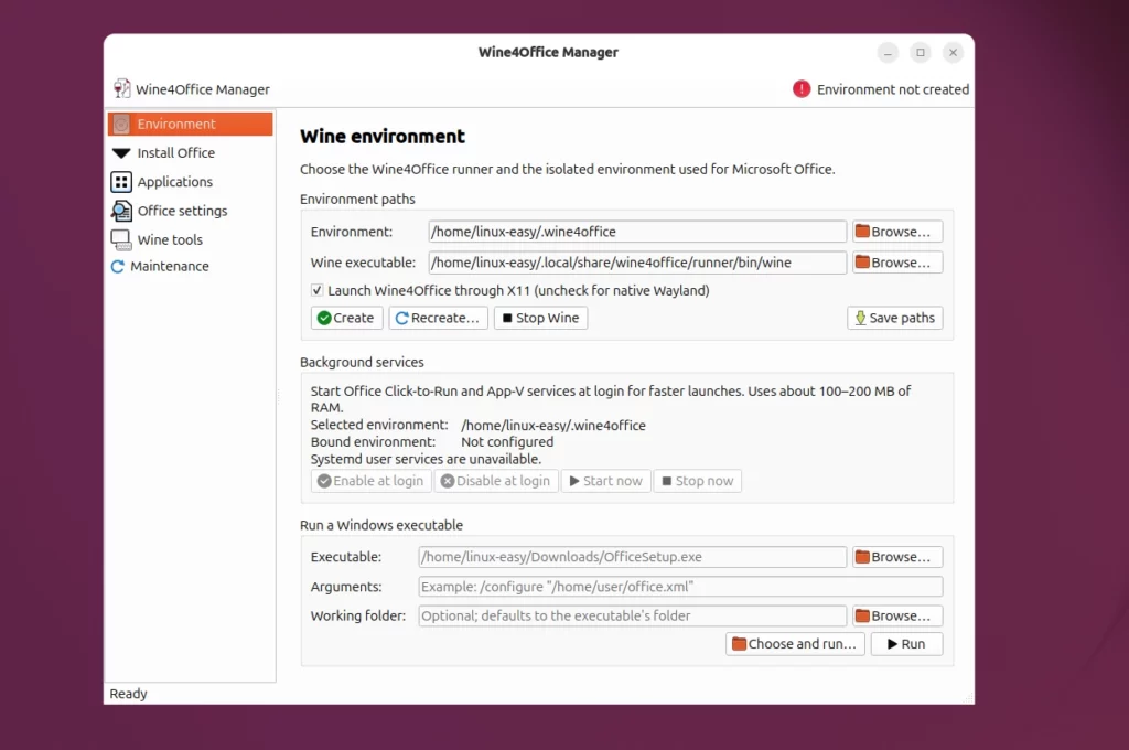 Wine4Office Installer