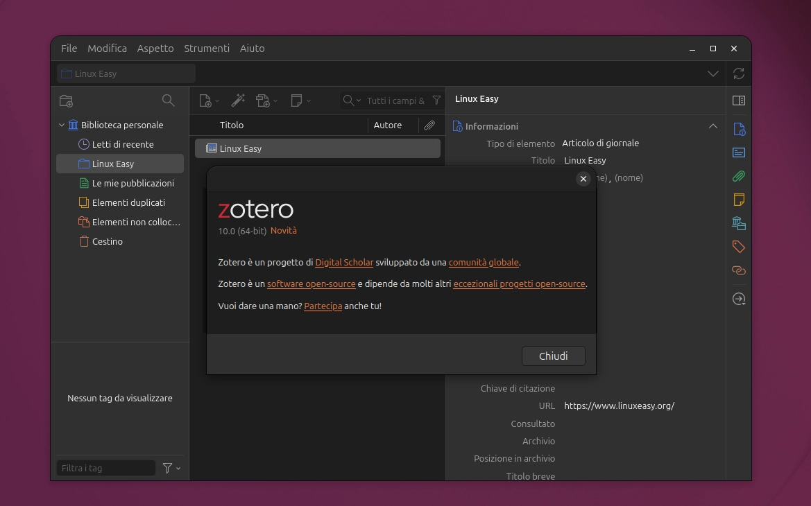 Scopri di più sull'articolo Zotero 10 migliora la ricerca e trasforma la lettura dei PDF