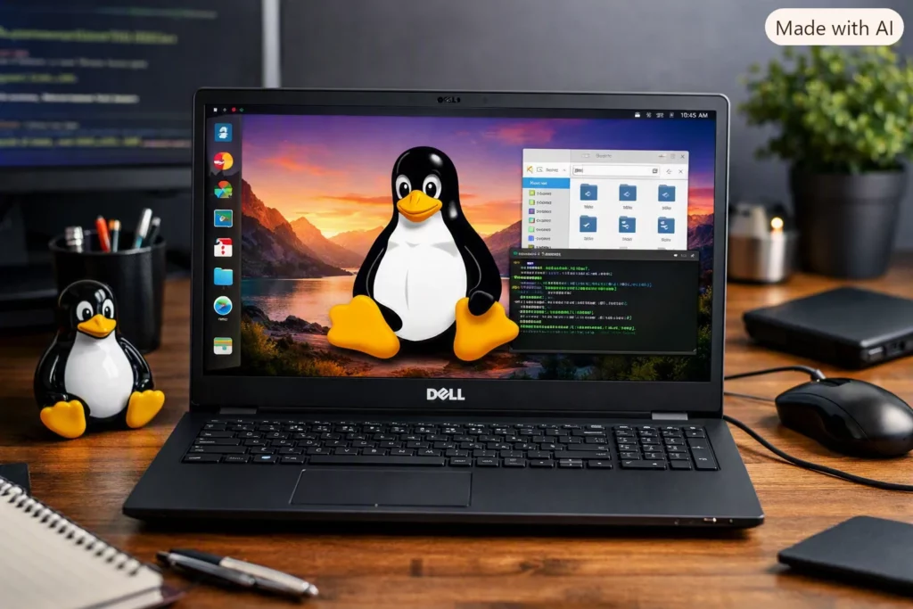 Notebook Dell Linux