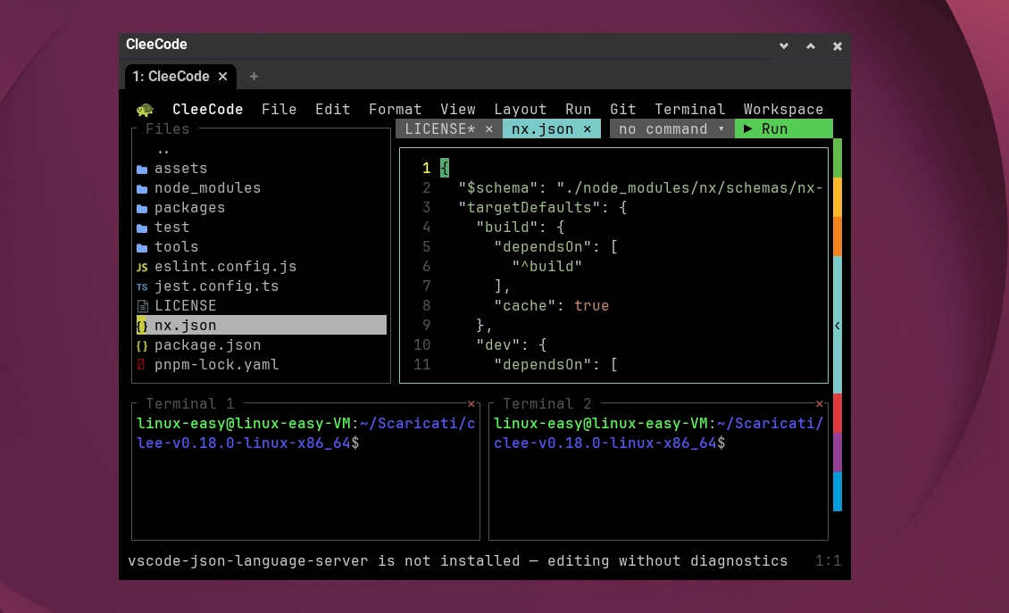 Scopri di più sull'articolo CleeCode l’editor Rust che unisce codice, terminali, Git e strumenti AI in un’unica finestra