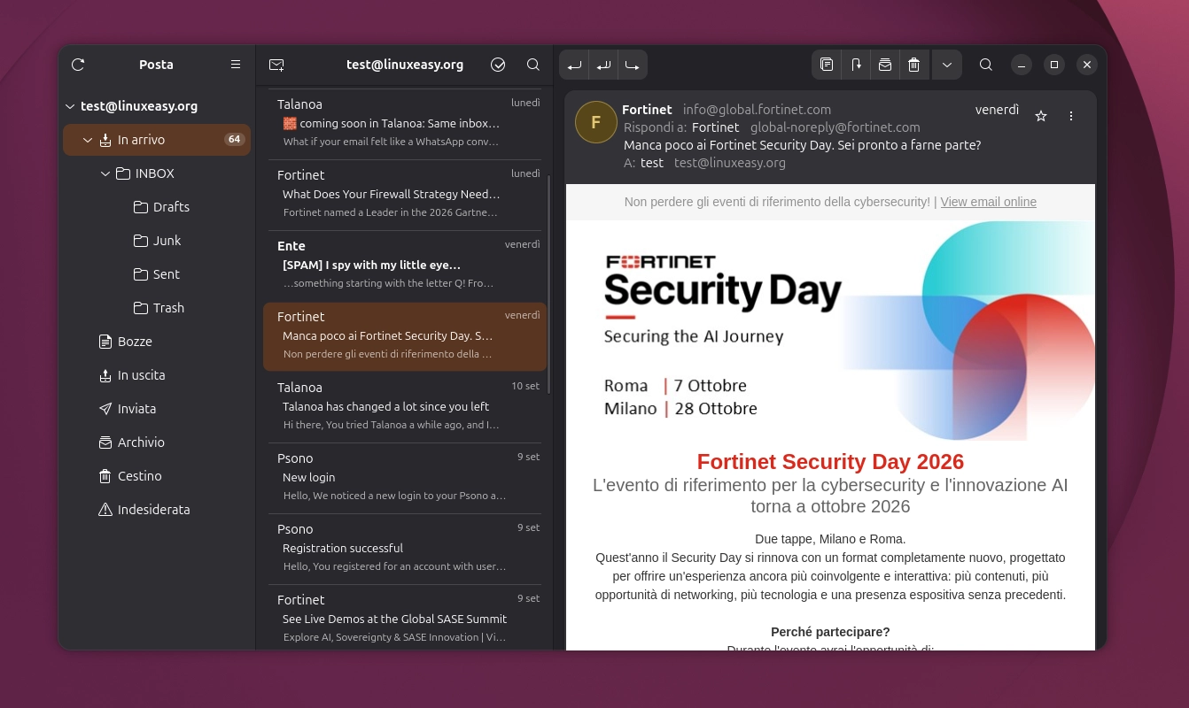 Scopri di più sull'articolo Convey il nuovo client email per GNOME raccoglie l’eredità di Geary