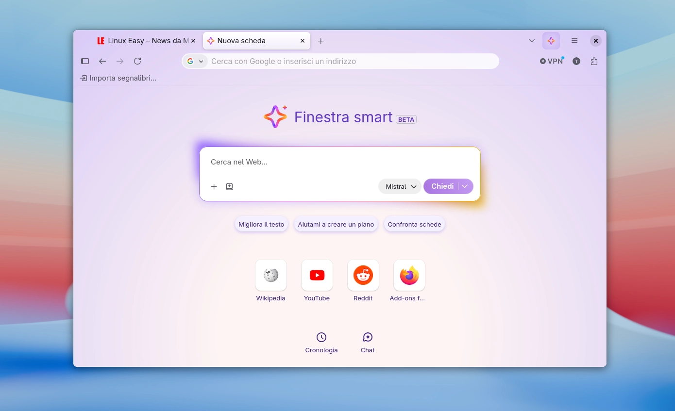 Scopri di più sull'articolo Firefox sceglie Mistral Small 4 per la sua Finestra Smart