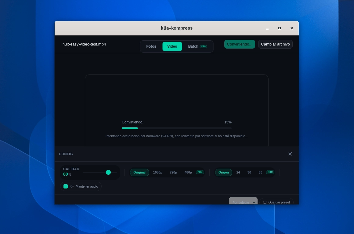 Scopri di più sull'articolo Klia Kompress comprimere e convertire immagini su Linux senza usare il cloud