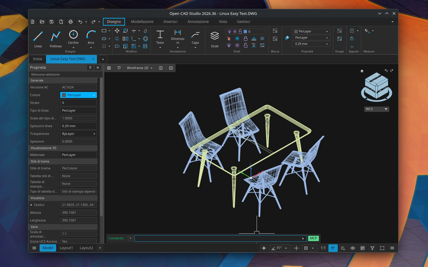 Scopri di più sull'articolo Open CAD Studio il CAD open source per Linux con supporto DWG e DXF