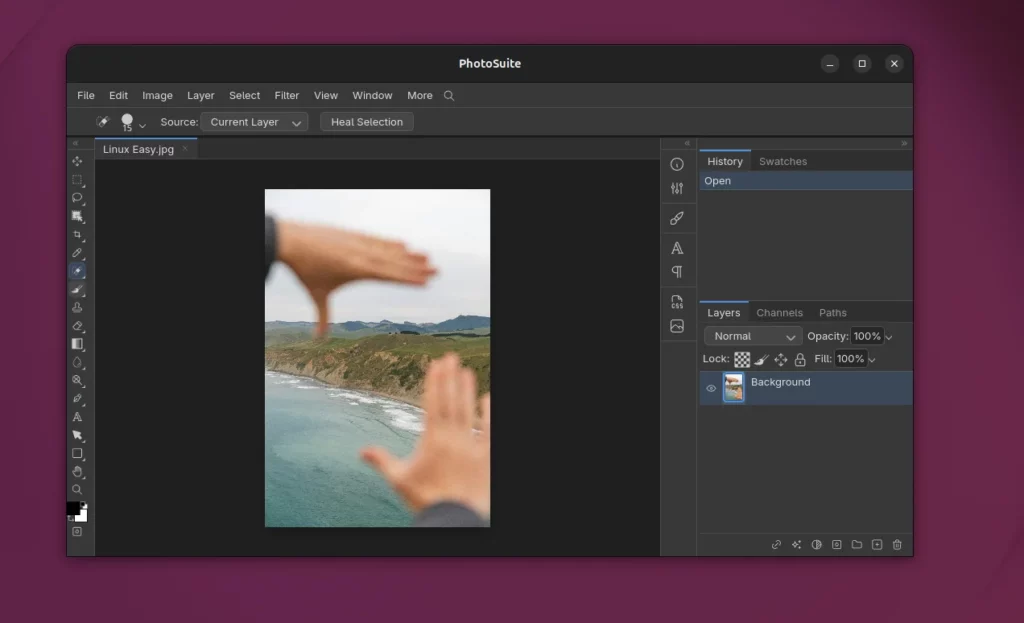 PhotoSuite Ubuntu Linux
