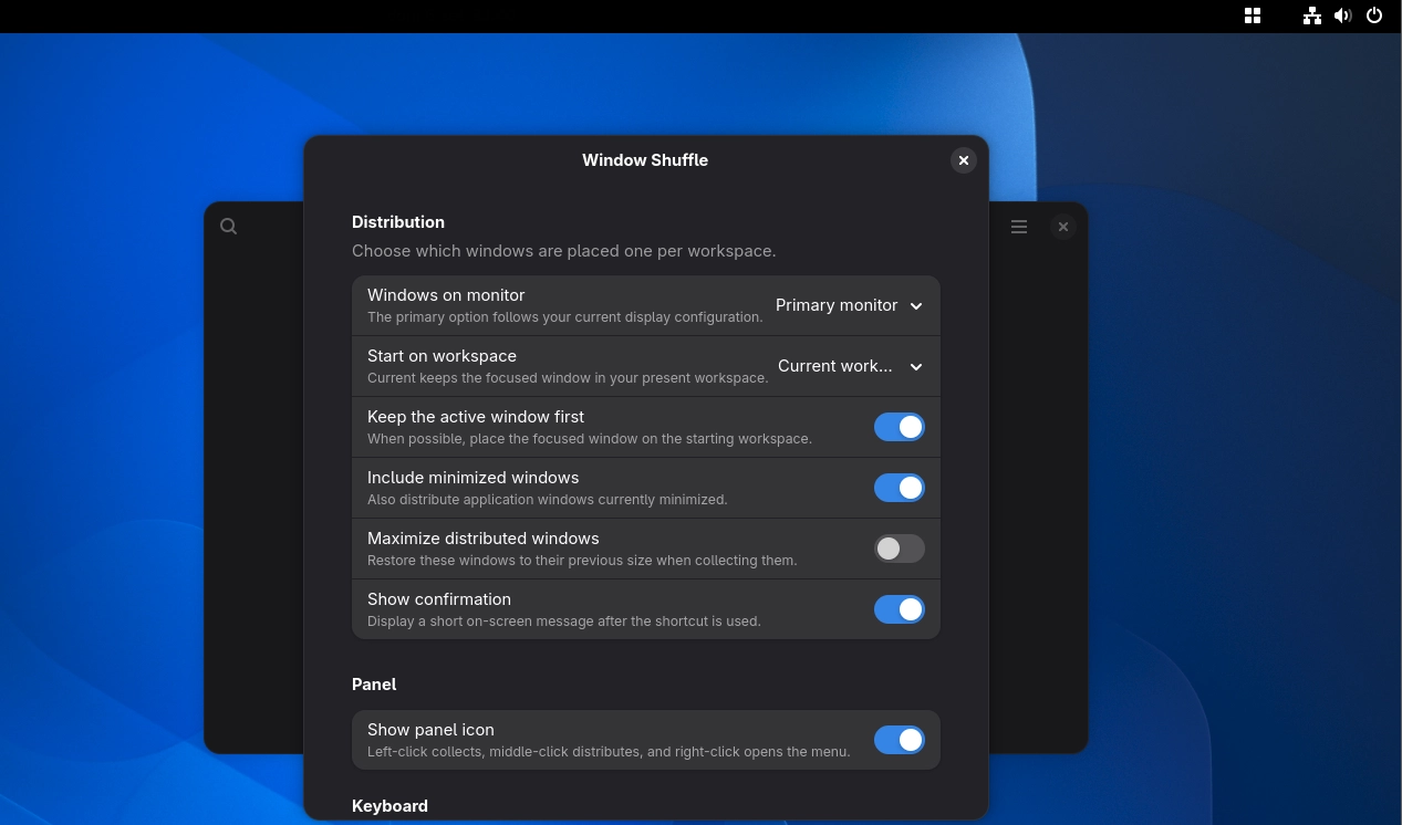 Scopri di più sull'articolo Window Shuffle organizza le finestre di GNOME tra i vari spazi di lavoro