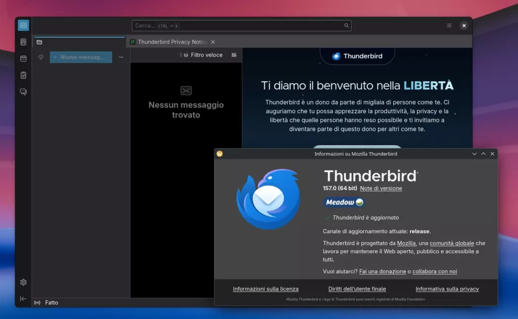 thunderbird 157 Linux