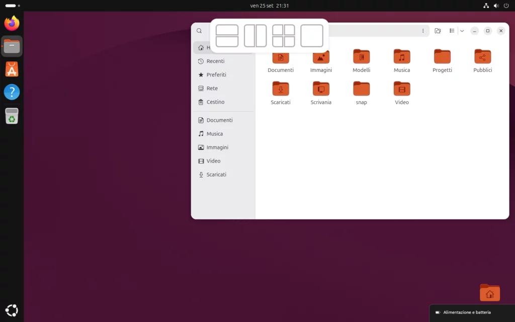 ubuntu 26.10 nuovo layout picker