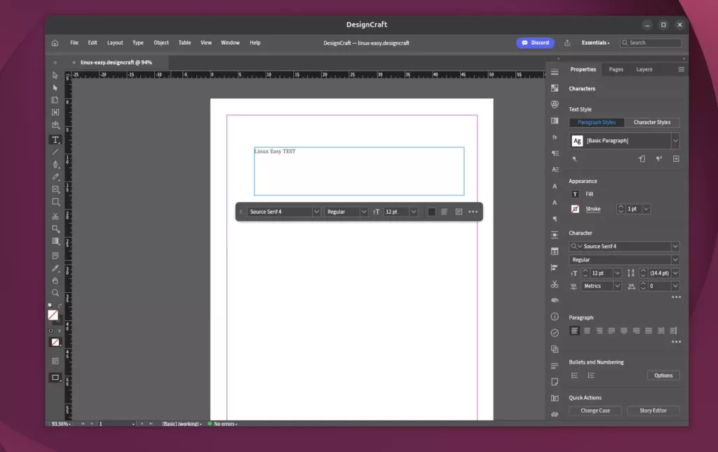 DesignCraft Linux