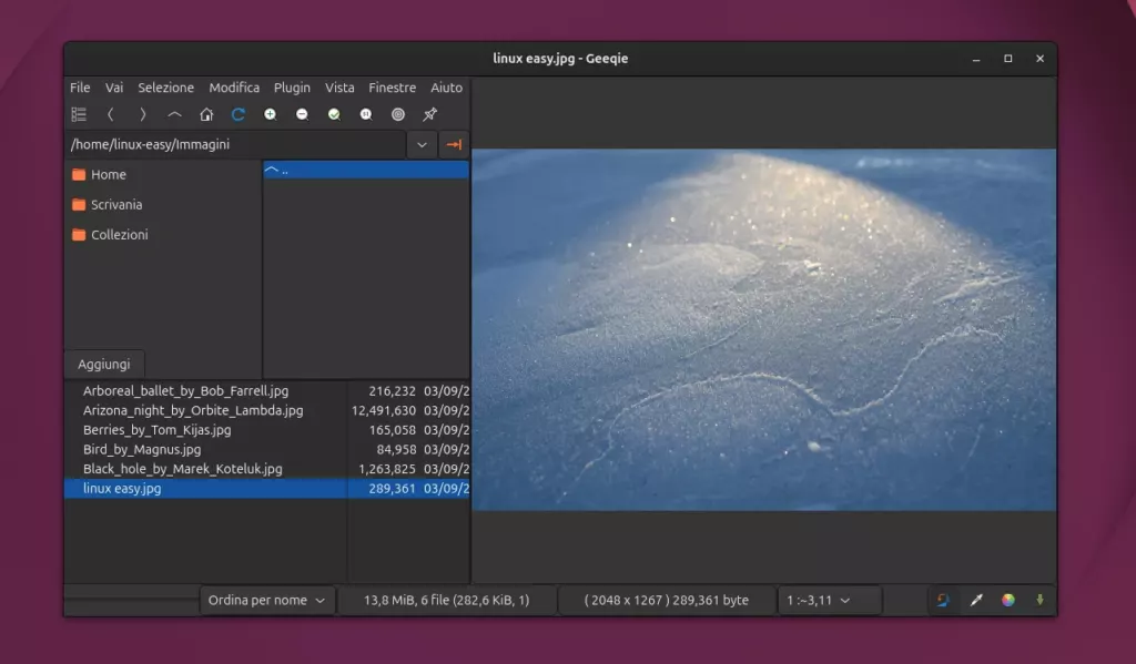 Geeqie Linux