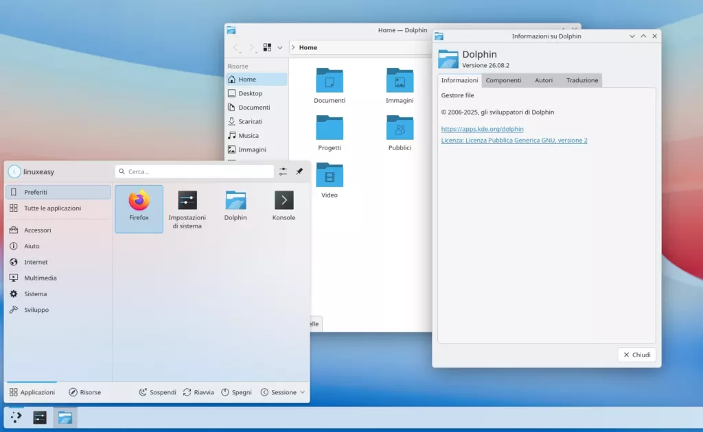 KDE Gear 26.08.2 Arch Linux