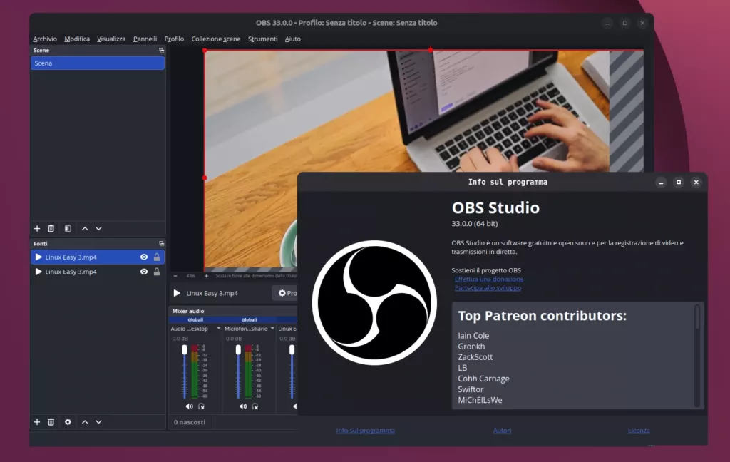 OBS Studio 33.0.0