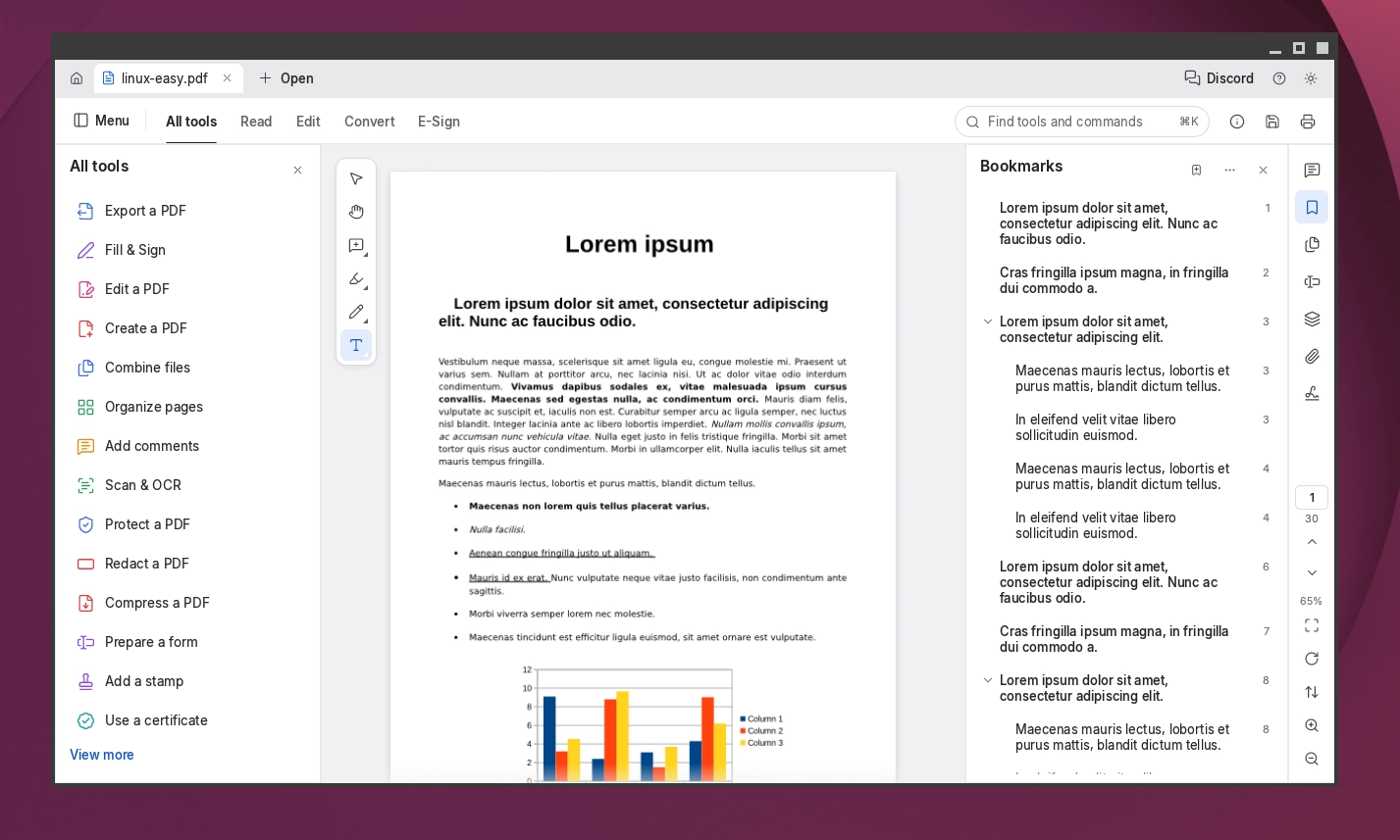 Scopri di più sull'articolo PdfCraft ossia Adobe Acrobat open per Linux