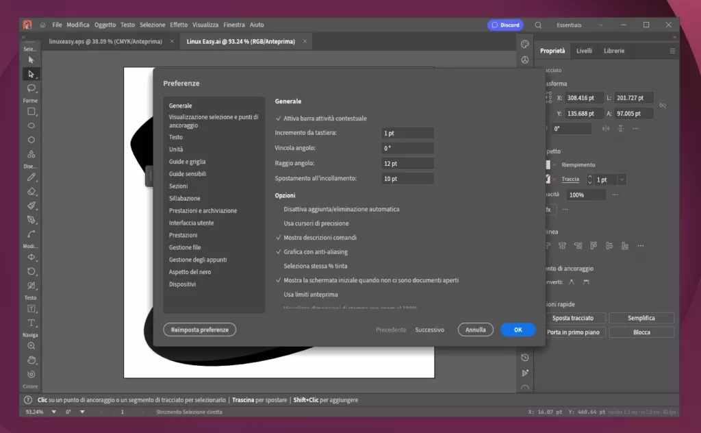 VectorCraft Settings