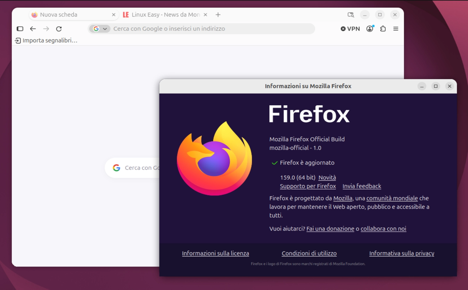 Scopri di più sull'articolo Mozilla Firefox 159 Rilasciato: miglioramenti per Linux, GPU AMD e Wayland
